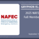 Announcement that Gryphon is attending the 2025 NAFEC/TAFEC Fall Member Meeting, September 15–16, with the NAFEC logo.